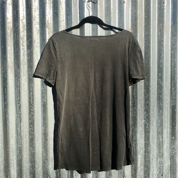 Silence+noise asymmetrical top,sz L, vintage grey - Picture 4 of 4